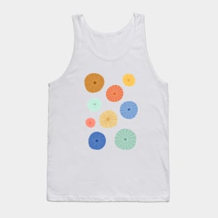 Colorful Sea Urchins Tank Top